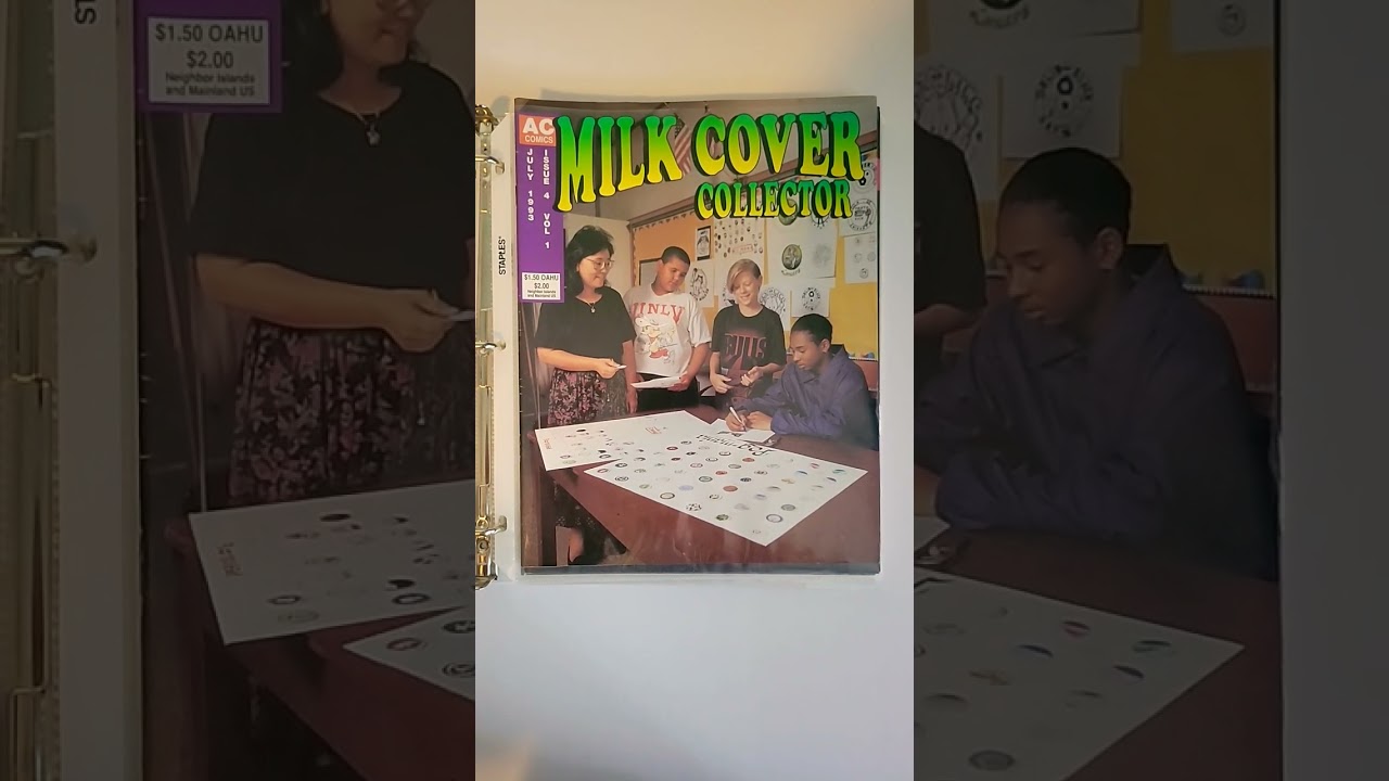 milk cover collector magazine set of all 8 volumes 
