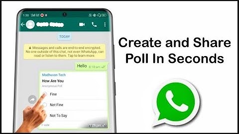 How To Create Poll In WhatsApp [3 Ways]
