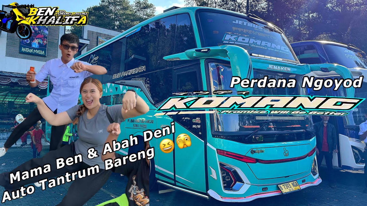 YUHUUUU MAMA BEN NGOYOD LAGI🥳JEMPOL TRANS KOMANG DENSIS STYLE