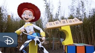 Disney·Pixar Toy Story Land at Shanghai Disneyland is Now Home to Woody and Jessie