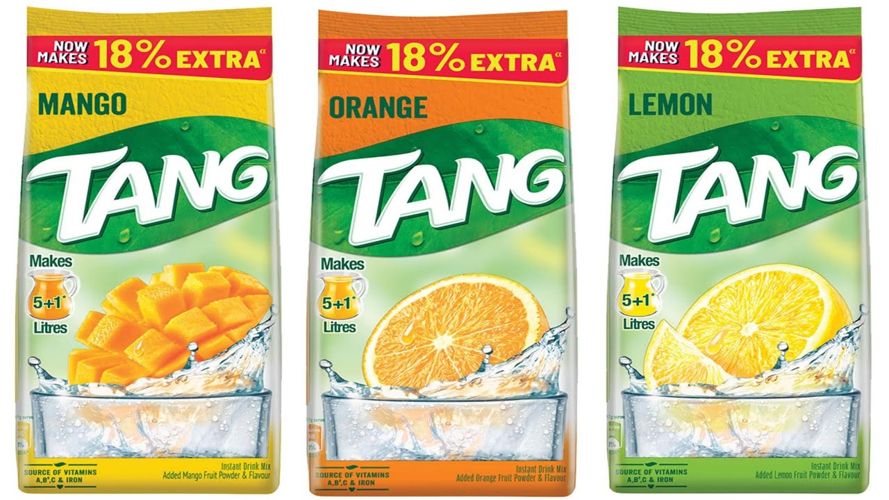 New TANG ( Orange, Lemon & Mango) Now Makes 18% EXTRA