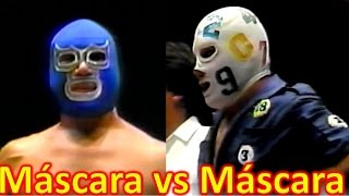 Blue Demon vs El Matemático (máscara vs máscara)