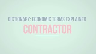What is a Contractor?