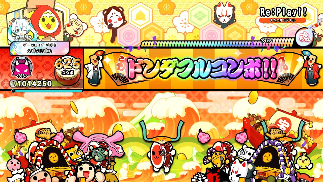 Re:Play!! 全良【太鼓の達人Steam版 ドンダフルフェスティバル】