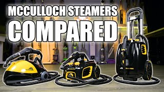 McCulloch Steam Cleaners Review & Comparison   MC1275 vs MC1375 vs MC1385