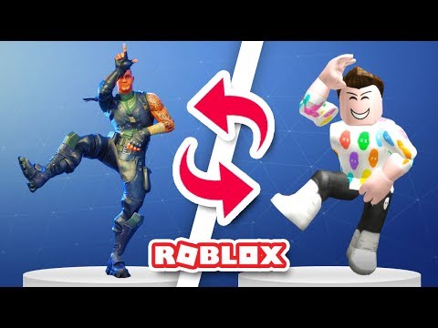 Fortnite Dances In Roblox Youtube - how to do fortnite dances in roblox easy robux today