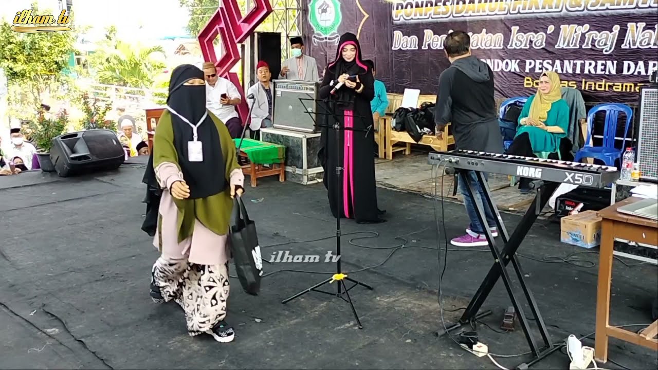 INKA CHRISTIE Tes Santri Darul Fikri Bongas Indramayu