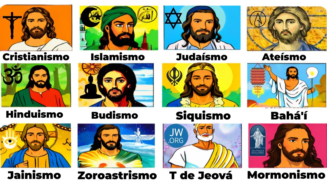 👉 O que CADA Religião diz sobre Jesus (a maioria nunca te contou)