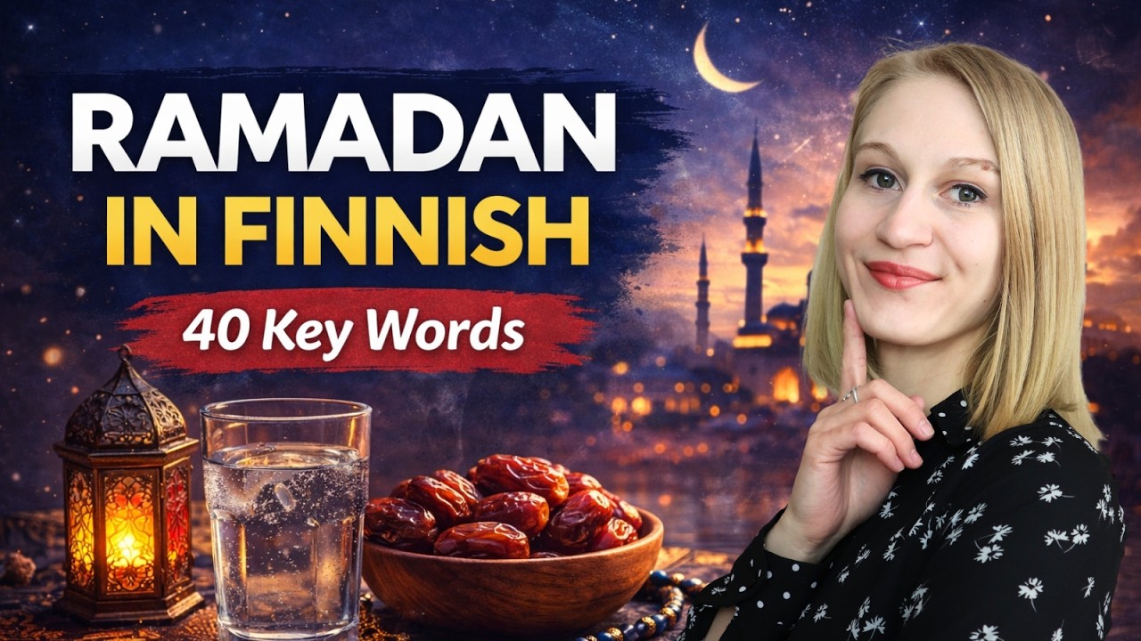40 important words to talk about Ramadan in Finnish | How to talk about religion in Finnish