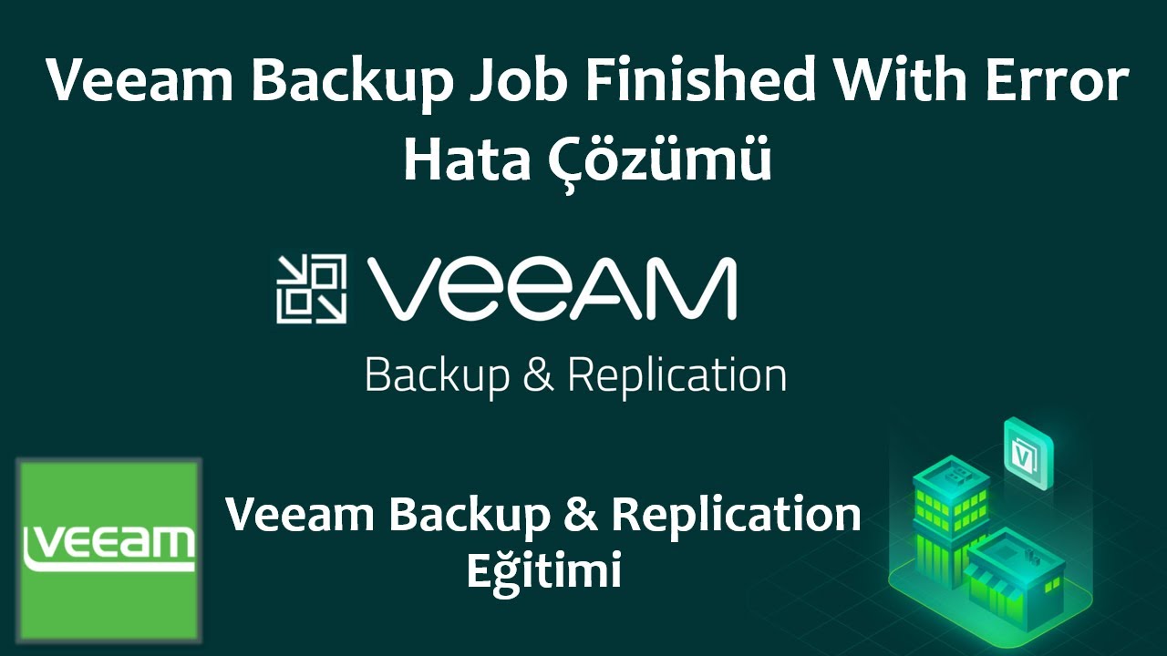 Veeam backup job finished with error z m manage credentials youtube