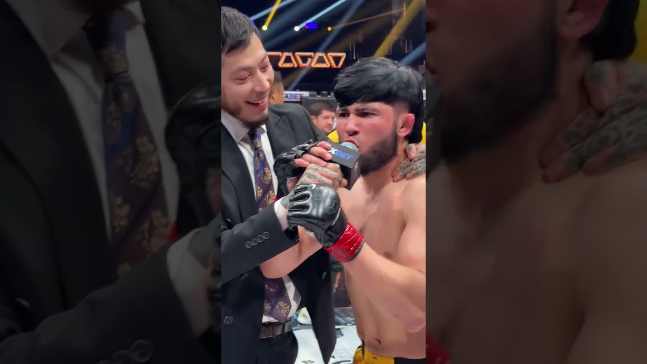 🇹🇯Шоутайм что говорит после накаута 🤯 