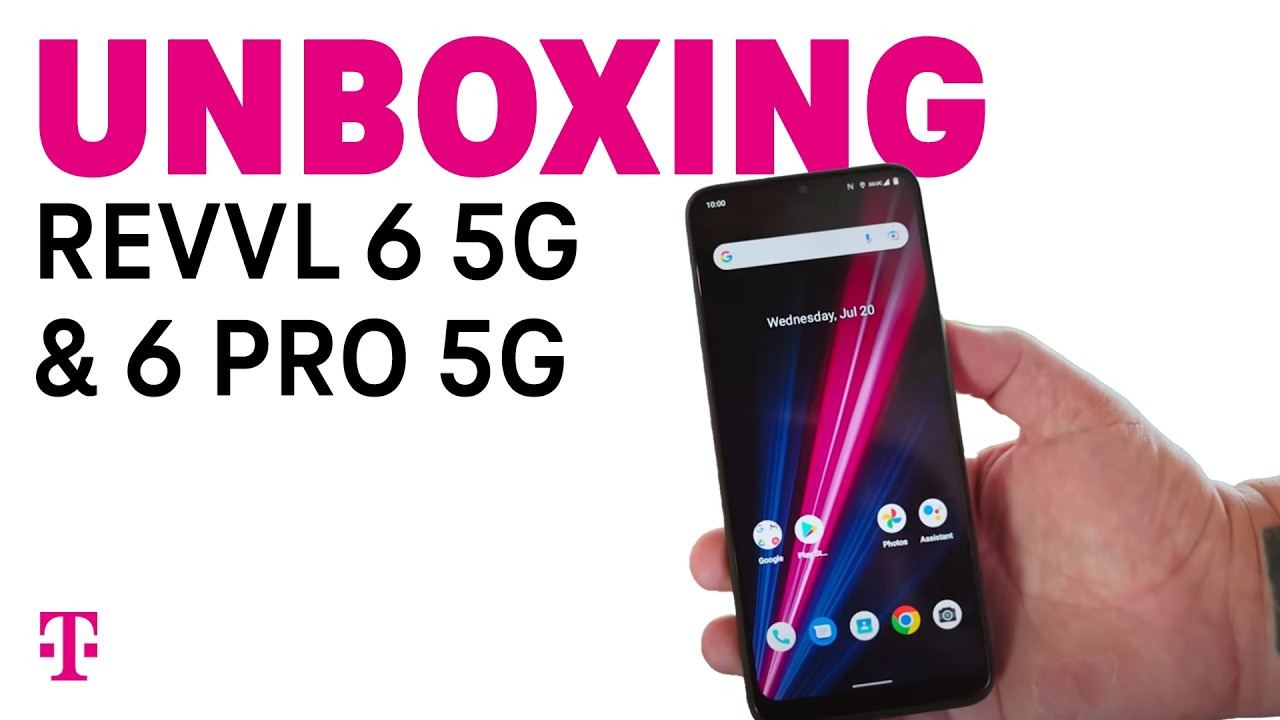 REVVL 6 5G and REVVL 6 Pro 5G Smartphone Unboxing and Specs | T-Mobile