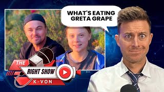 Leonardo DiCaprio &amp; Thunberg in &quot;What&#39;s Eating Greta&#39;s Grape&quot;