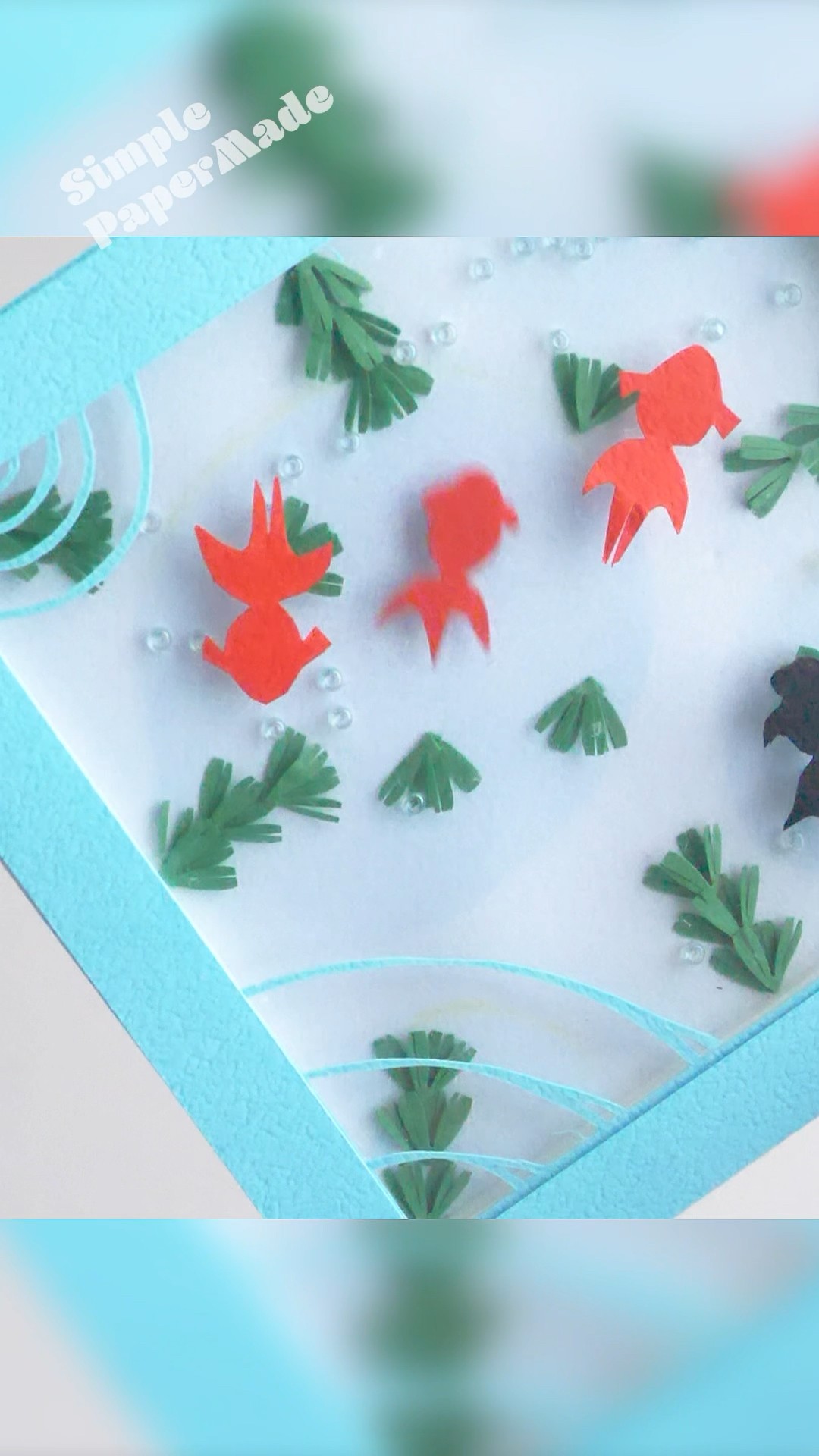 WINTER ❄グリーティングカード♡シェイカー