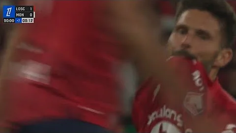 PÉNALITÉ MANQUÉE de Olivier Giroud | Lille vs Monaco 1-0 | Résumé & Buts | Ligue 1 2025/26