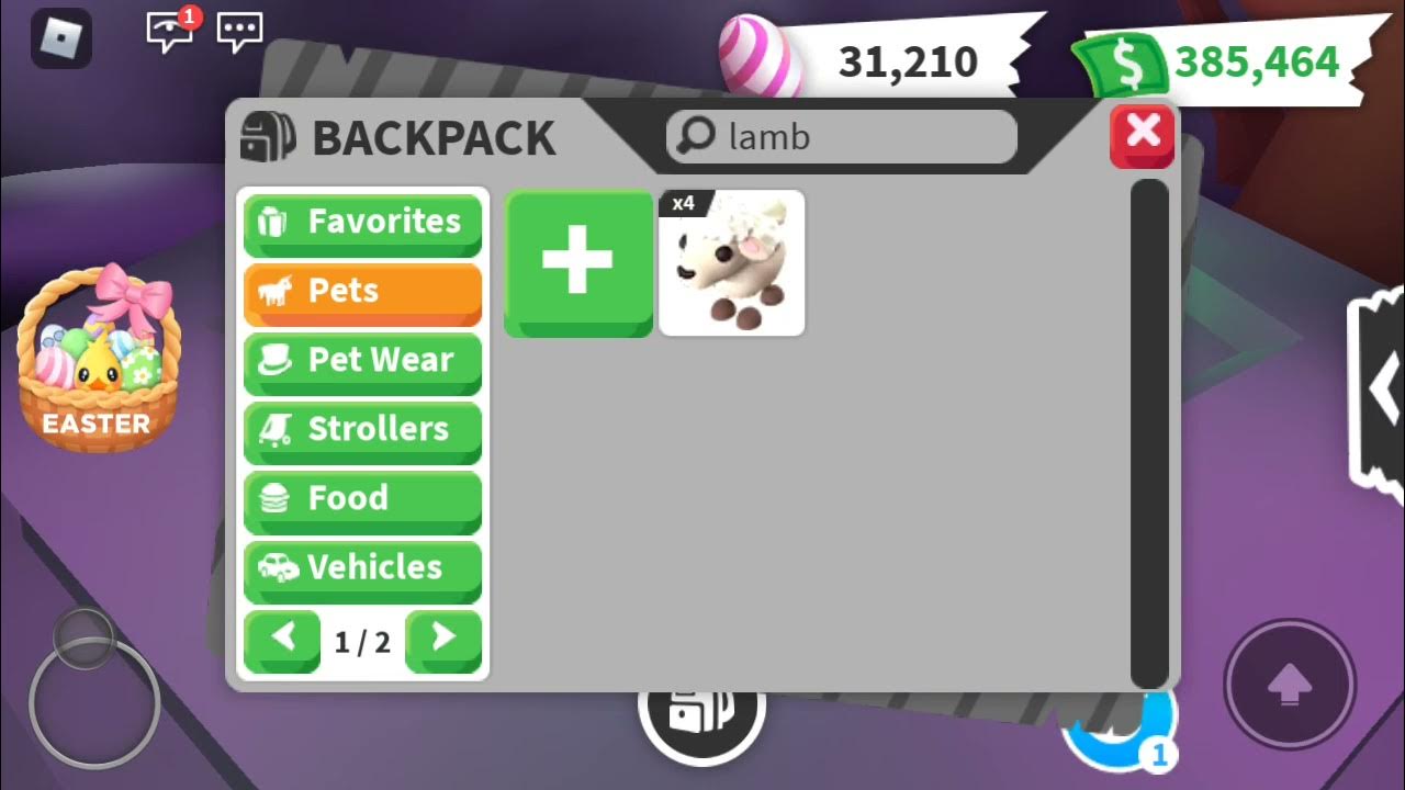 Making my first Neon Lamb (Adopt Me) YouTube