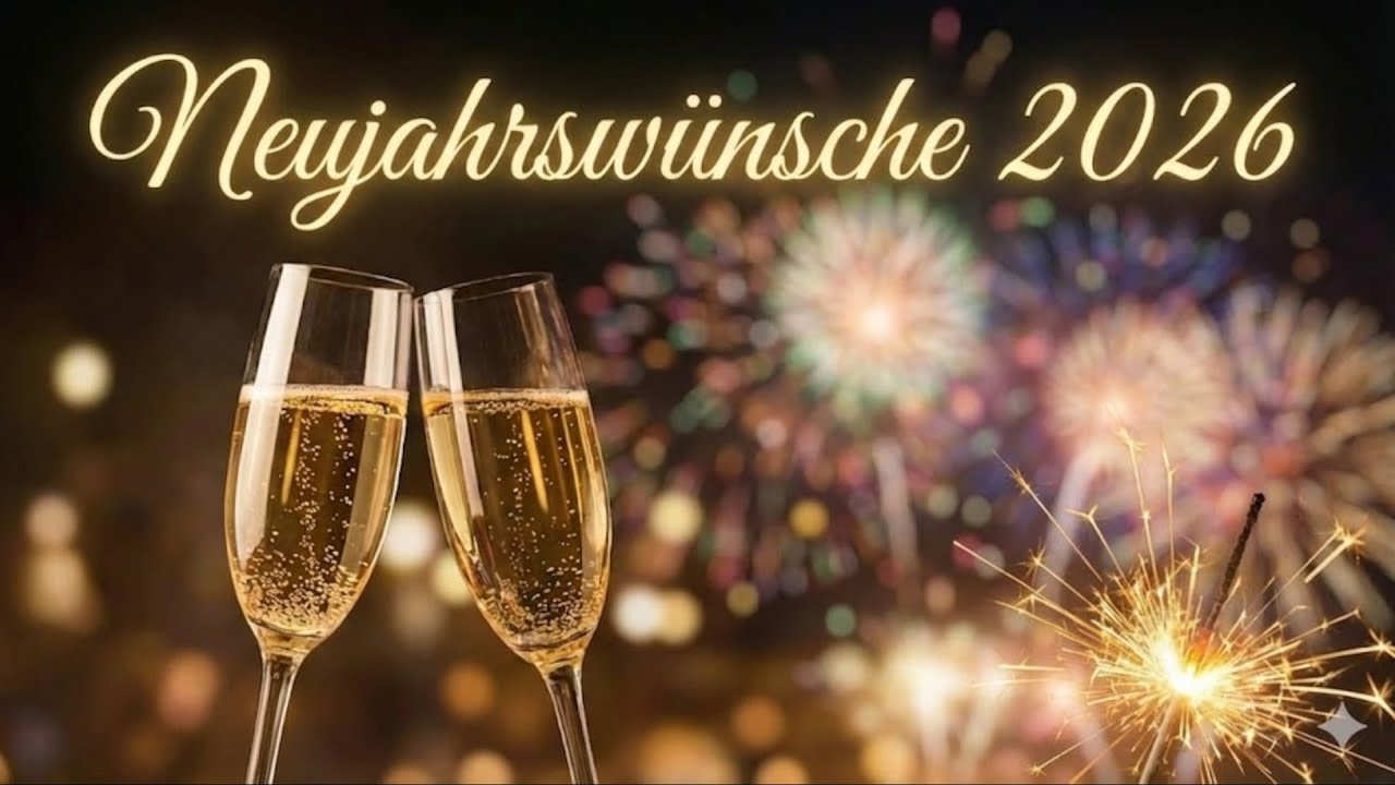 Neujahrswünsche 2026 WhatsApp Kostenlos Neujahrsgrüße Frohes Neues Jahr Lustig Video