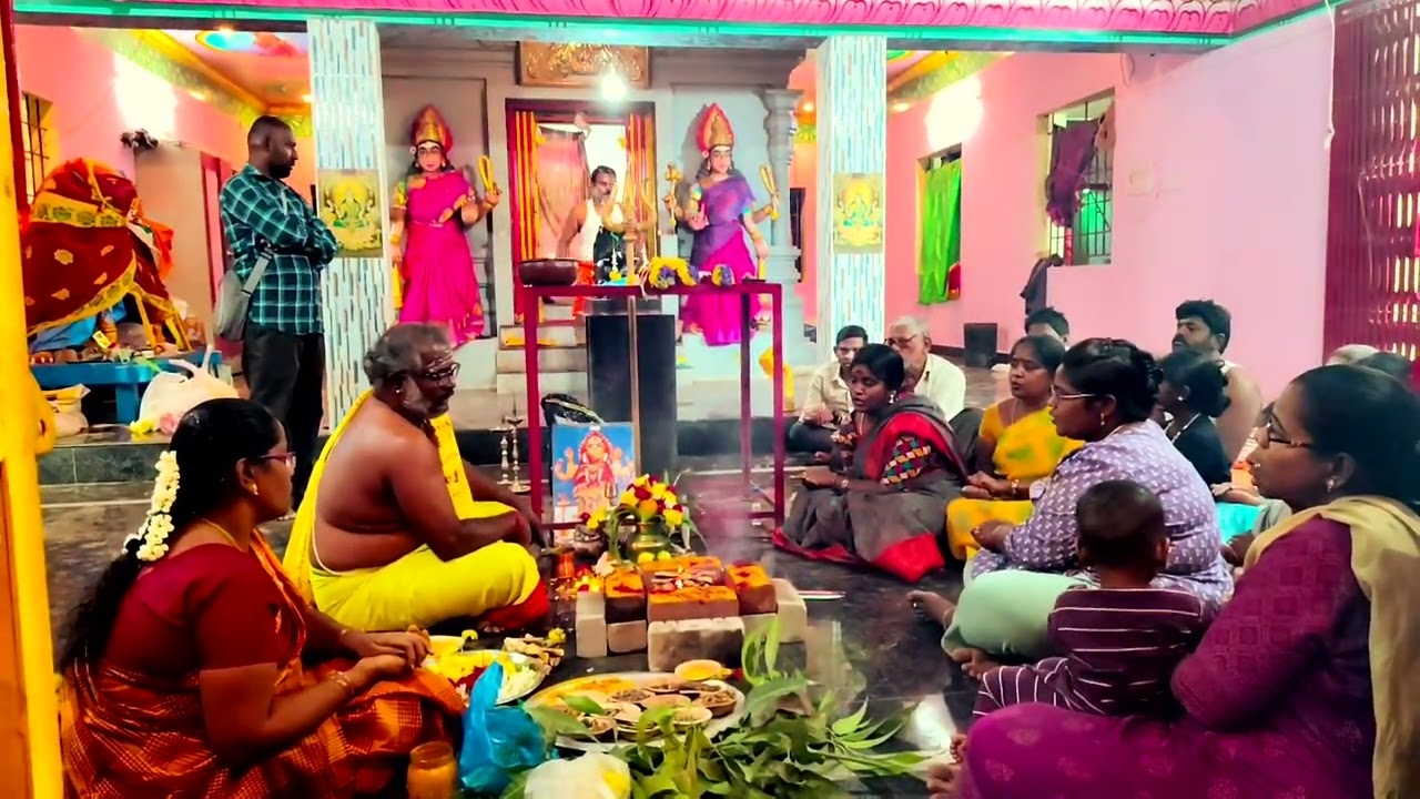 ஸ்ரீ நரிப்பாறை காளியம்மன் கோவில் பௌர்ணமி முன்னிட்டு யாக பூஜை நடைபெற்றது 