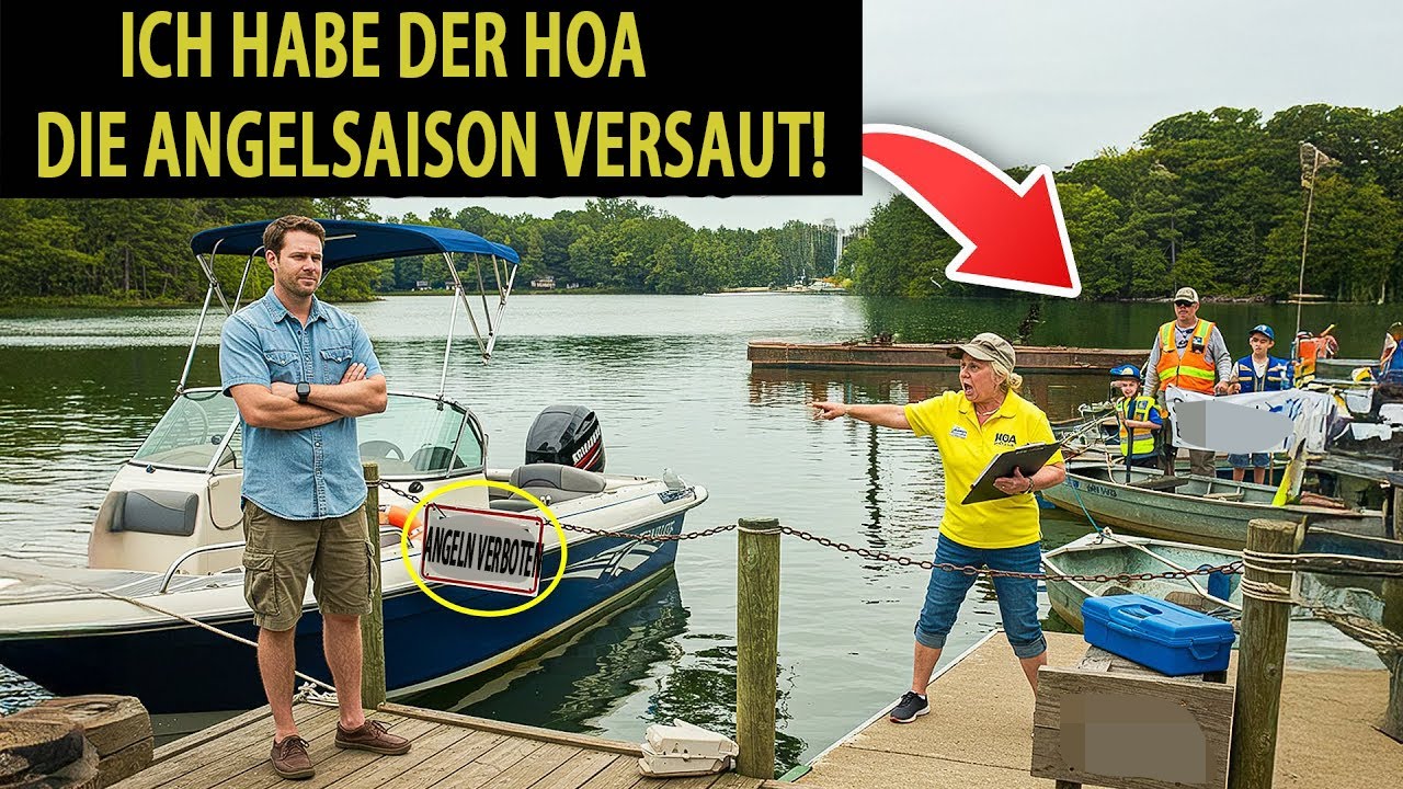HOA WILL MEINEN BOOTSPLATZ SPERREN – ICH BEENDE KURZERHAND IHRE GESAMTE ANGELSAISON