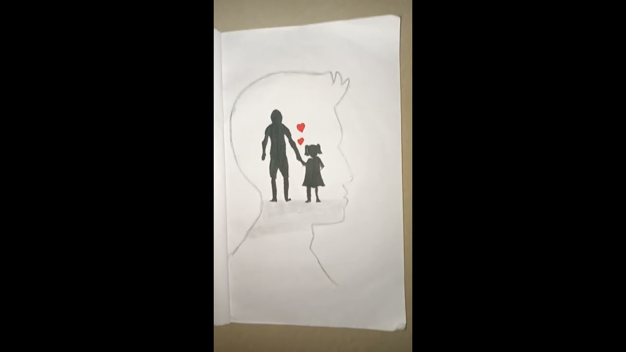 33 Father daughter drawing ideas | father daughter, daughter, dad drawing-saigonsouth.com.vn