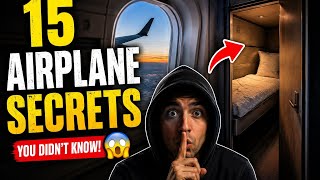 15 Airplane Secrets You Didn’t Know 😱✈️ | Hidden Airplane Facts