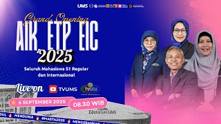 Grand Opening AIK, ETP, EIC (2025)
