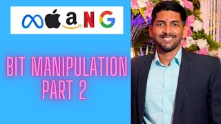 Bit manipulation for Interviews l Beginners to advanced | Part 2 | Hindi
