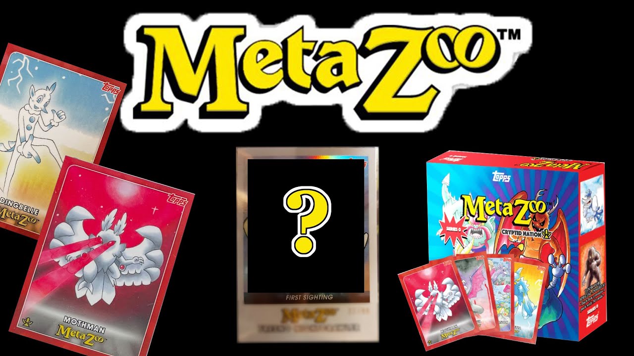 MetaZoo Topps Series 0 Opening - First Sighting!!!! Amazing BOX!!