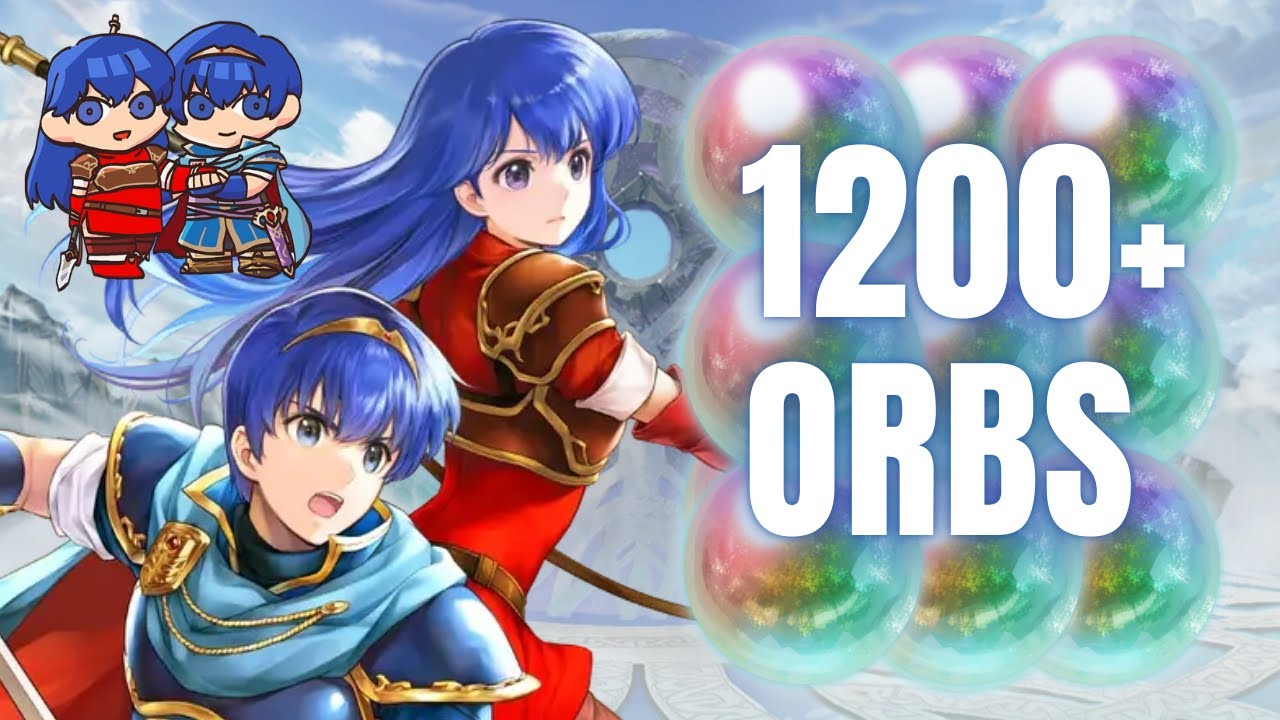 NIGHTMARE ON ELM STREET?! DUO Marth & Caeda 1200+ Orbs Summons!【FEH】