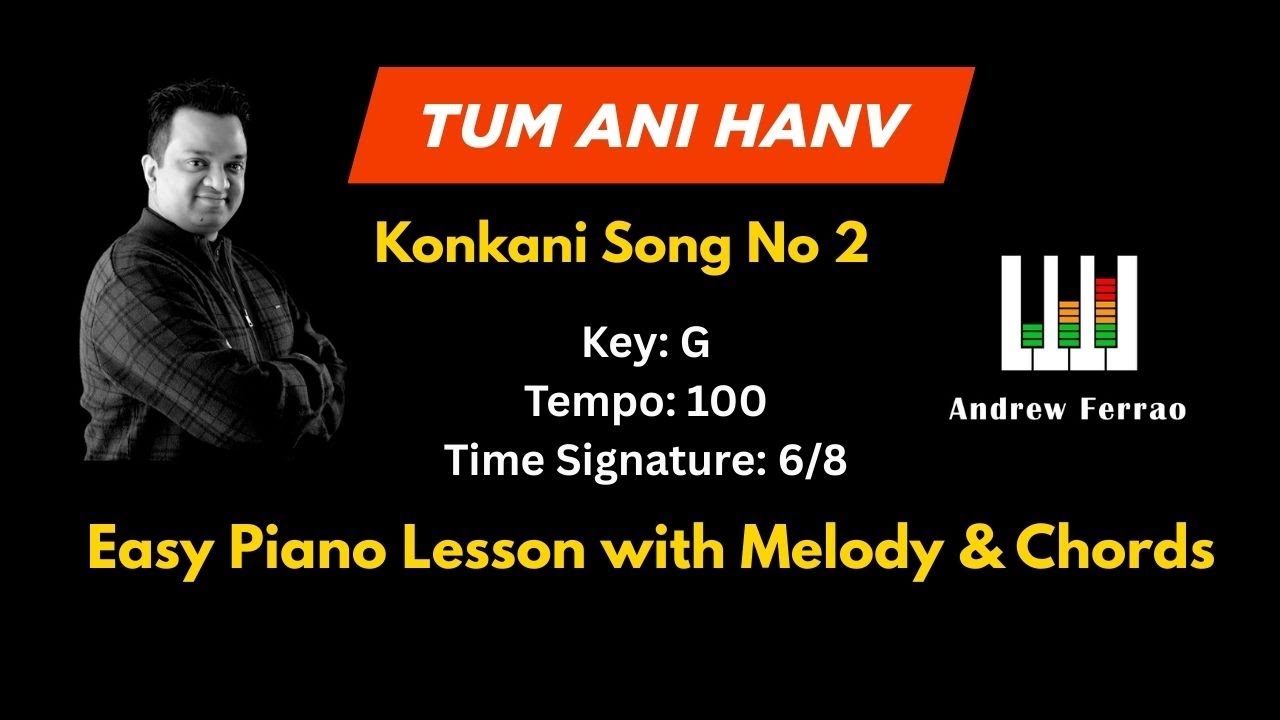 Watch Tum Ani Hanv | Easy Piano Lesson with Melody and Chords on YouTube Watch Tum Ani Hanv | Easy Piano Lesson with Melody and Chords on YouTube