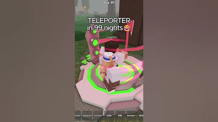 NEW TELEPORTER in 99 Nights in the Forest Roblox Classes Update Speedrun (Story Ending Guide)