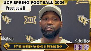 UCF Football RB Coach Jimmy Beal: UCF has weapons at Running Back