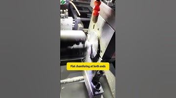 Round bar Automatic chamfering machine, cost decreasing and benefit increasing