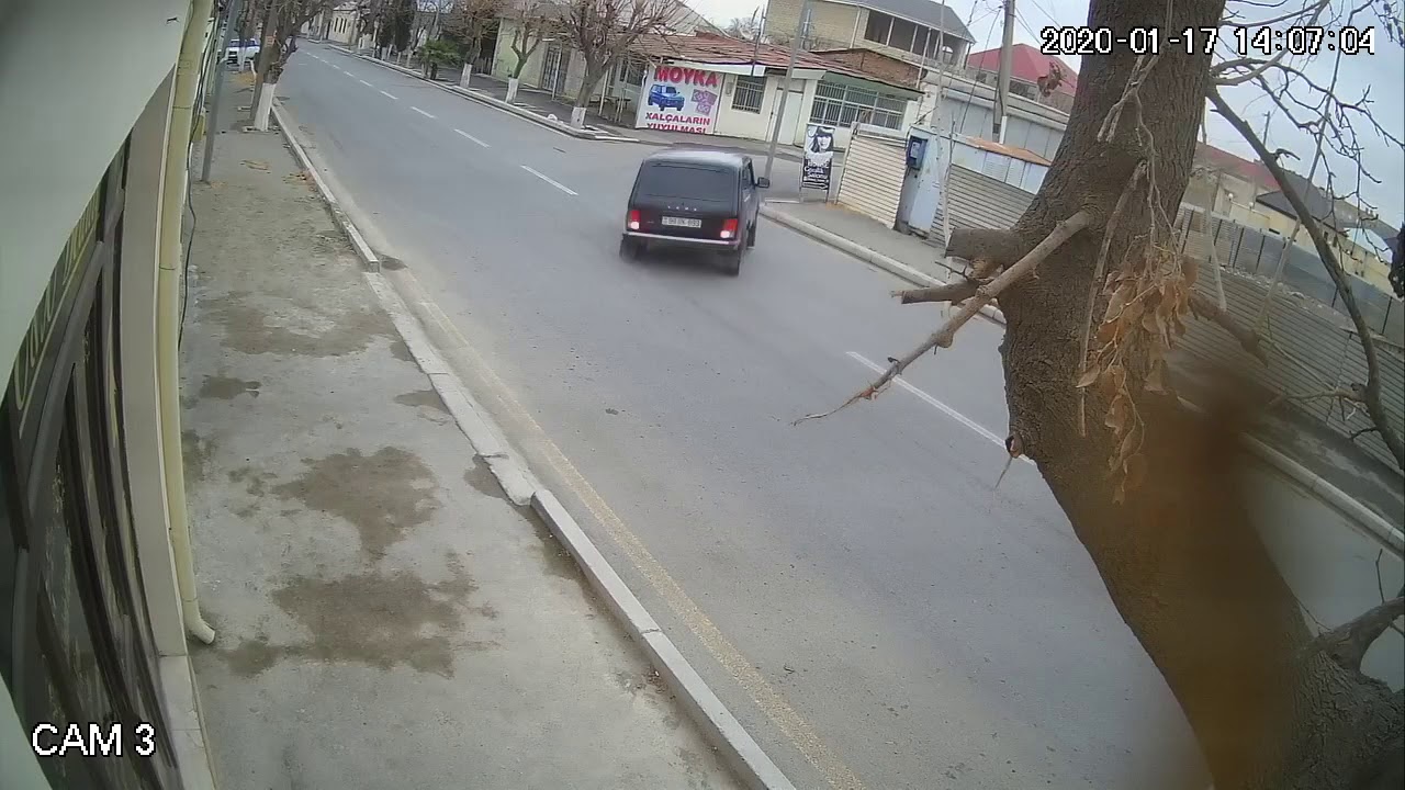 Gəncədə Niva dəhşətli qəza 2020