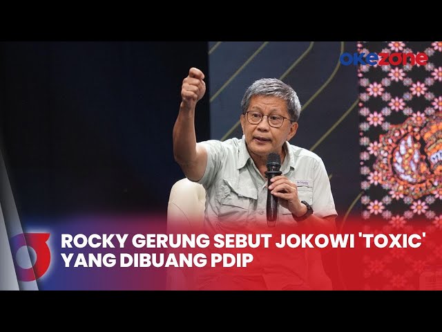 Rocky Gerung Singgung Sosok Toxic bagi Partai PAN dan PDIP class=