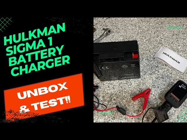 Hulkman Sigma 1 Battery Charger - Unboxing and Testing in 4K video quality!  