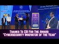 Glimpse of the event CSI-Cyber FIFC Conference ft. Dr Shekhar Pawar - Cybersecurity Innovator Award