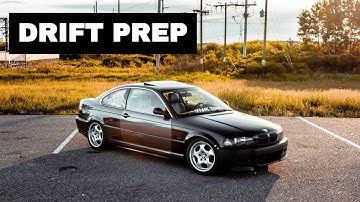 E46 DRIFT PREP | COILOVERS, WELDED DIFF, REINFORCEMENT PLATES, & BUSHINGS