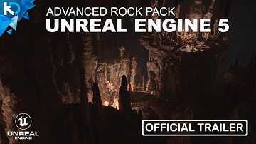 Advanced Rock Pack - Showcase - Unreal Engine 5 #GameDev #UE5