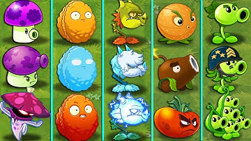 PvZ 2 Discovery - Every Plants Evolution NOOB - PRO - HACKER (China & International)