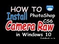 Download and Install Camera Raw On Photoshop CS 6 in windows 10 ✅