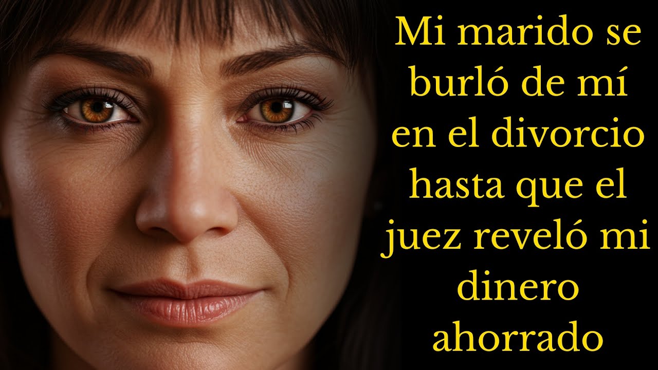 Mi marido se burló de mí en el divorcio hasta que el juez reveló mi dinero ahorrado