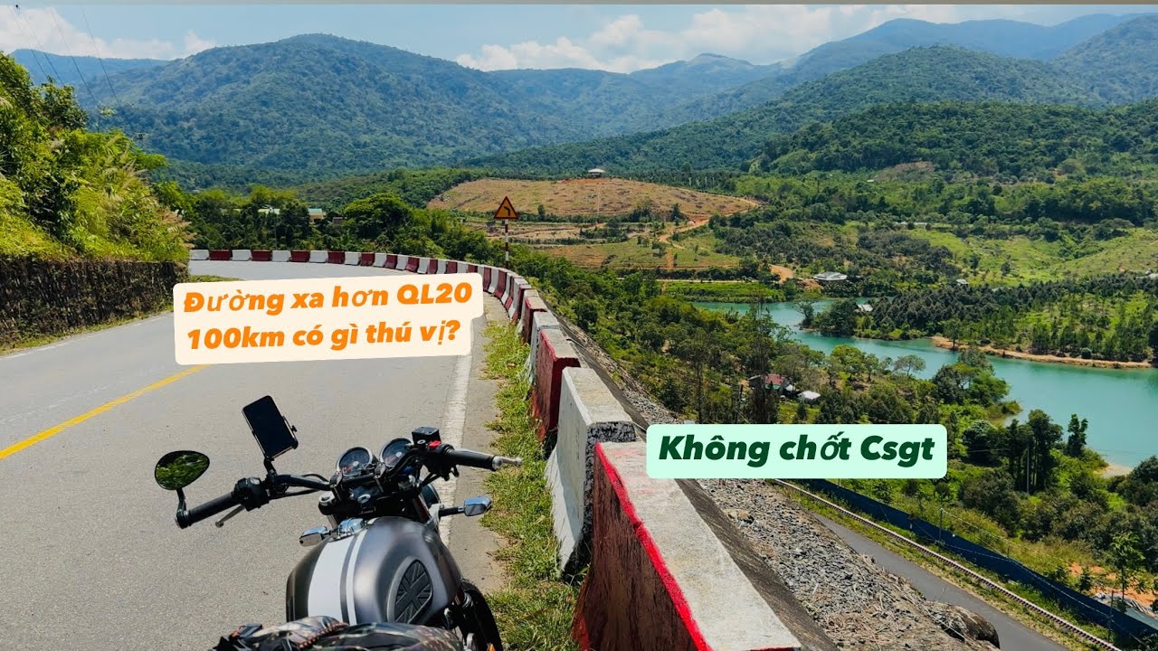 Phượt Đà Lạt bằng cung đường ven biển, ven rừng cùng Royal Gt650