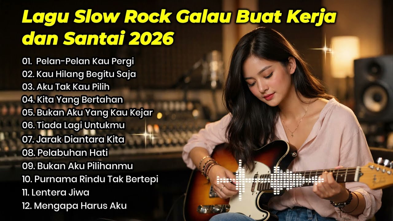Pelan-Pelan Kau Pergi 💔 Slow Rock Melayu Terbaru 2026 | Lagu Galau Sangat Menyentuh Hati