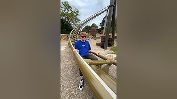 This is NOT how you ride a rollercoaster… 😭 #rollercoaster #crazy #new