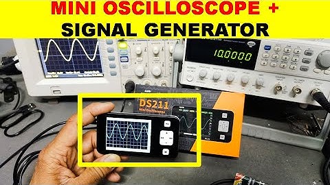 {801} DS211 Mini Digital Oscilloscope With 1MHz Signal Generator