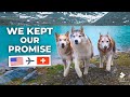 Hiking In The SWISS ALPS - Making DREAMS COME TRUE | Husky Squad