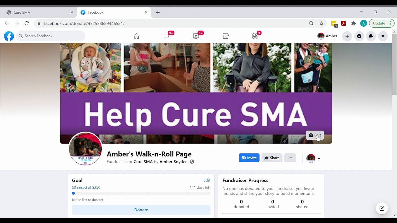 Connect Your Fundraiser to Facebook