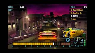 NFS Underground Rivals - Drag Race Event 6 Bronze Difficulty(PPSSP HD) screenshot 4