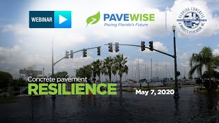 Concrete Pavement Resilience Webinar